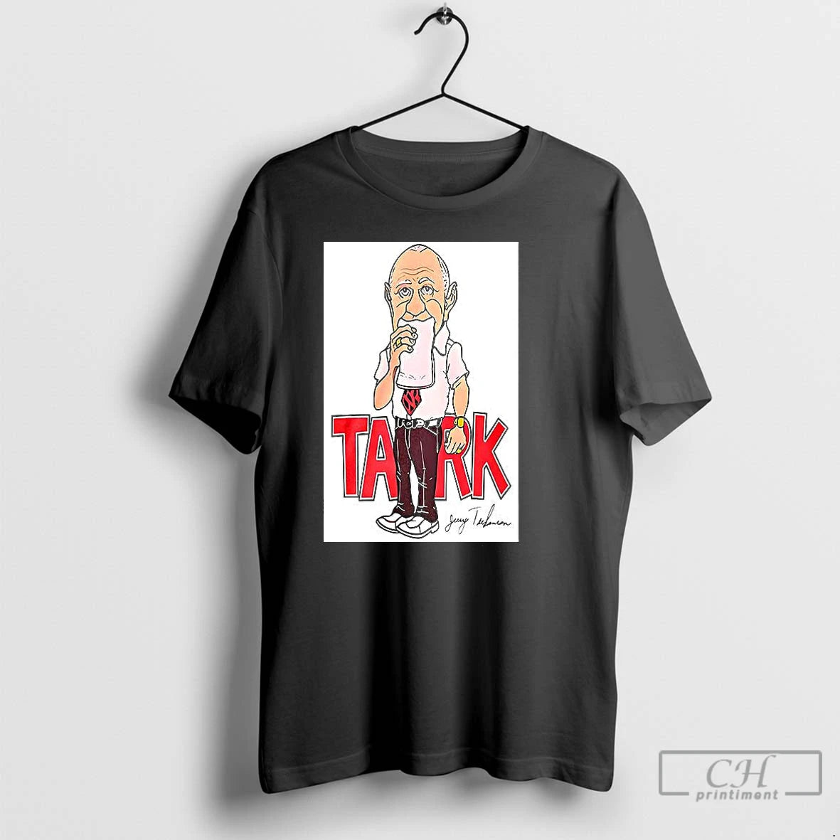 Classic Coach Jerry Tarkanian Unlv Runnin Rebels Shark Attack Signature T Shirts Hoodie, Sweatshirt | InkNestWear.com