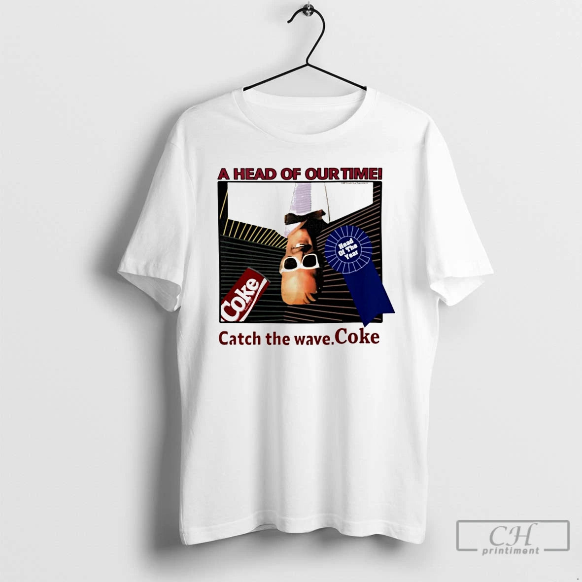 Classic Coke Max Headroom Catch The Wave Coke T Shirts Hoodie, Sweatshirt | InkNestWear.com