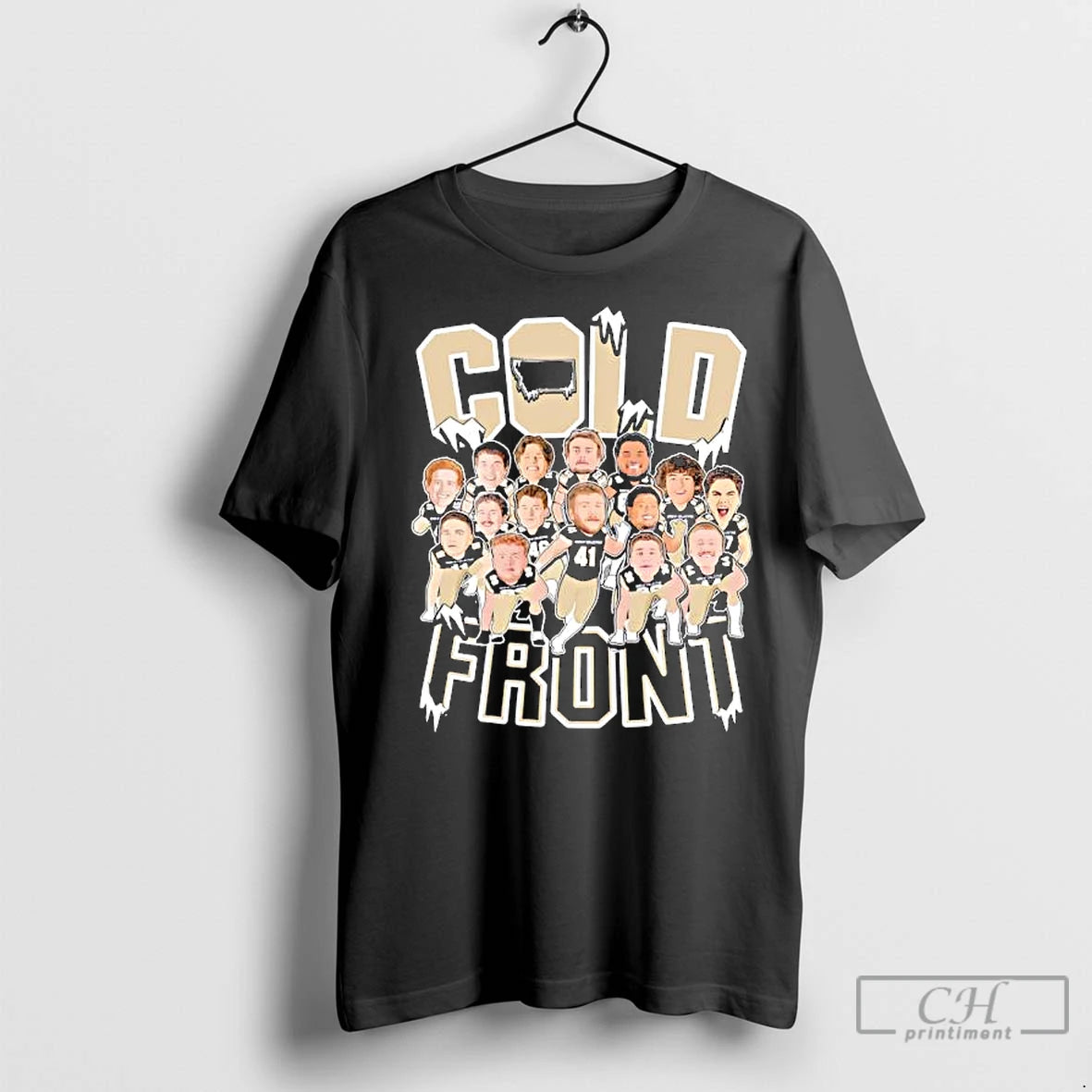 Classic Cold Front Team All Players Graphic T-Shirts, Hoodie, Sweatshirt | InkNestWear.com