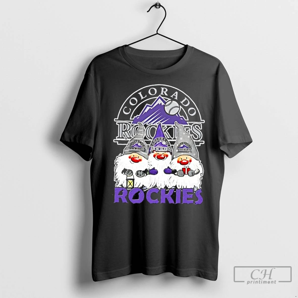 Classic Colorado Rockies X Gnomes Xmas Christmas T-Shirts, Hoodie, Sweatshirt | InkNestWear.com