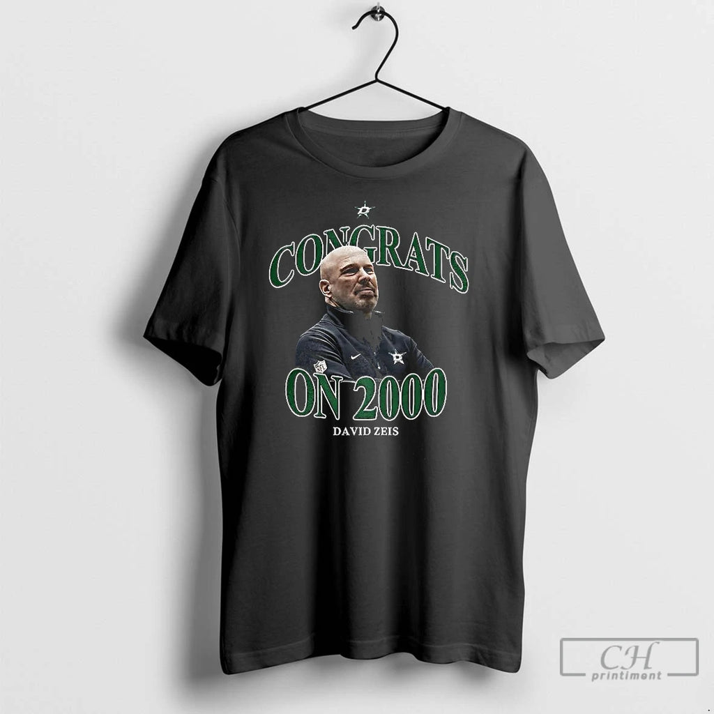 Classic Congrats On 2000 David Zeis Dallas Stars Nhl T-Shirts, Hoodie, Sweatshirt | InkNestWear.com