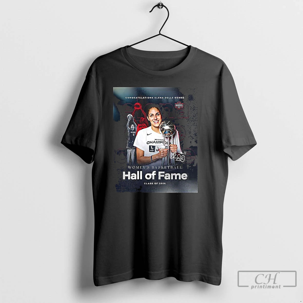 Classic Congratulations Elena Delle Donne Womens Basketball Hall Of Fame T Shirts Hoodie, Sweatshirt | InkNestWear.com