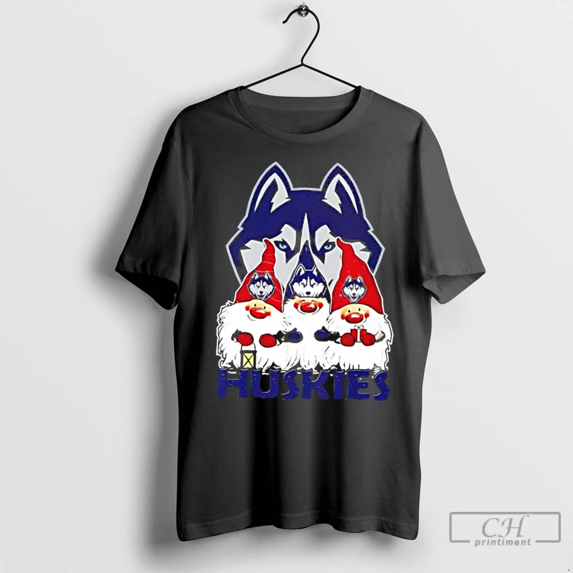 Classic Connecticut Huskies X Gnomes Xmas Christmas T-Shirts, Hoodie, Sweatshirt | InkNestWear.com