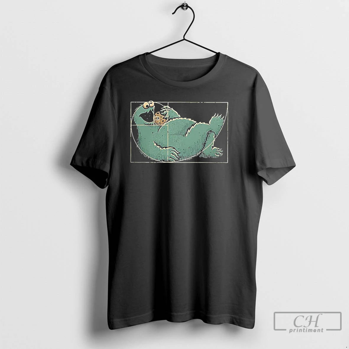 Classic Cookie Monster Fibonacci Ratio T Shirts Hoodie, Sweatshirt | InkNestWear.com