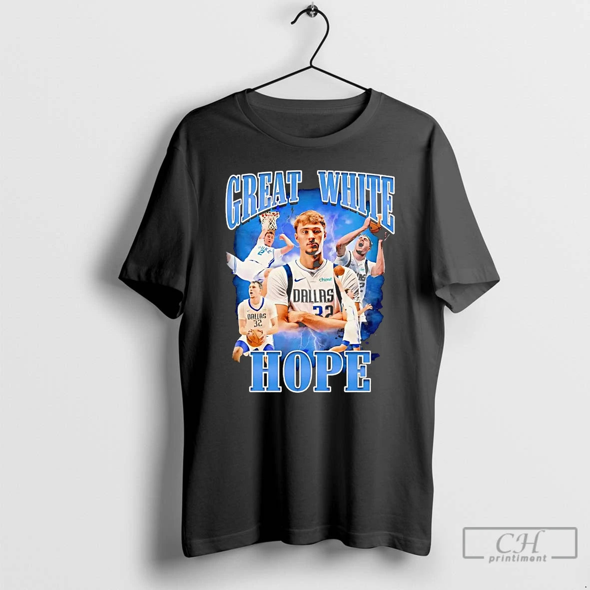 Classic Cooper Flagg Great White Hope Dallas Mavericks T Shirts Hoodie, Sweatshirt | InkNestWear.com