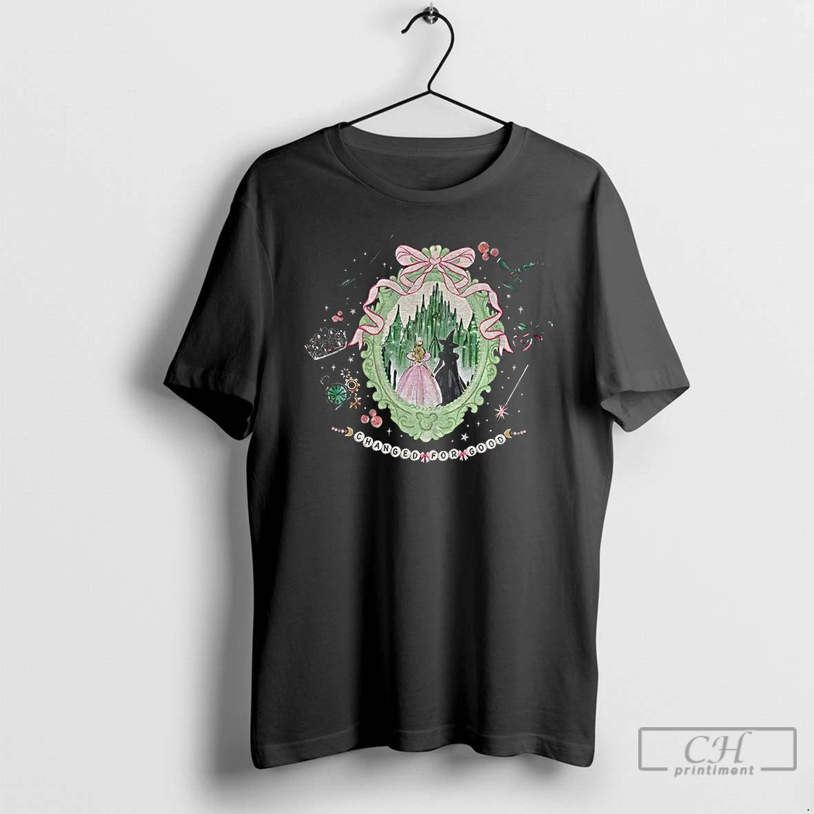 Classic Coquette Bow Wicked Change For Good Halloween T-Shirts, Hoodie, Sweatshirt | InkNestWear.com