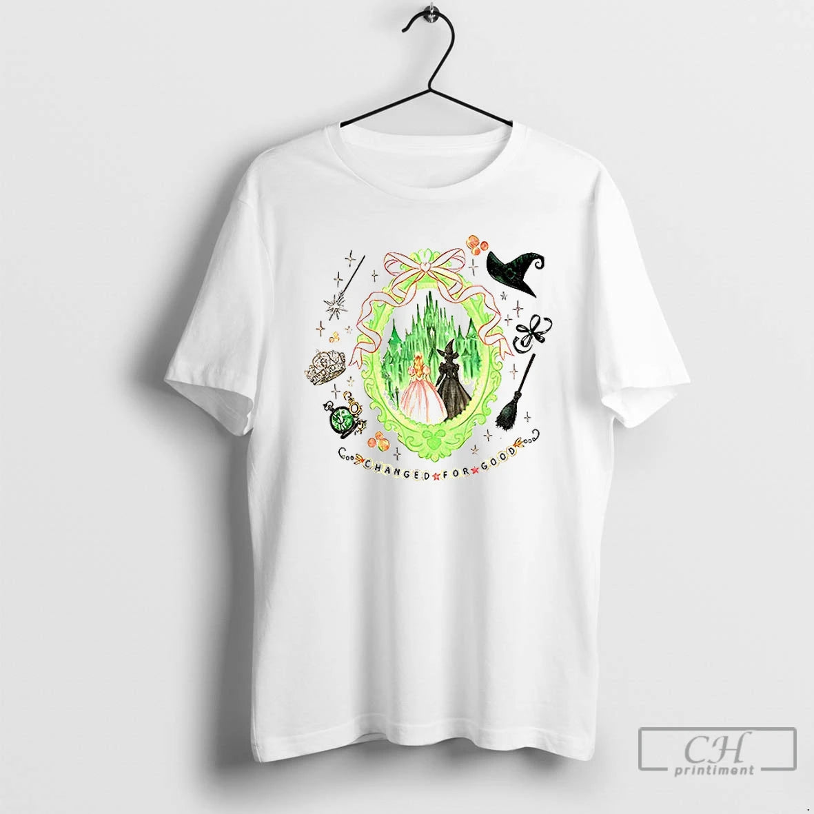 Classic Coquette Bow Wicked Change For Good Changed For Good T Shirts Hoodie, Sweatshirt | InkNestWear.com