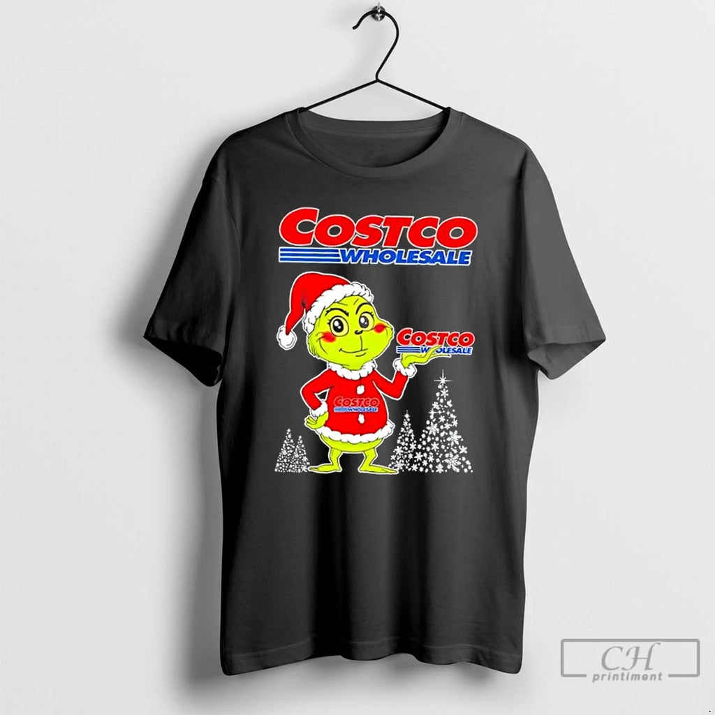 Classic Costco Wholesale And Grinchmas Merry Christmas T Shirts Hoodie, Sweatshirt | InkNestWear.com