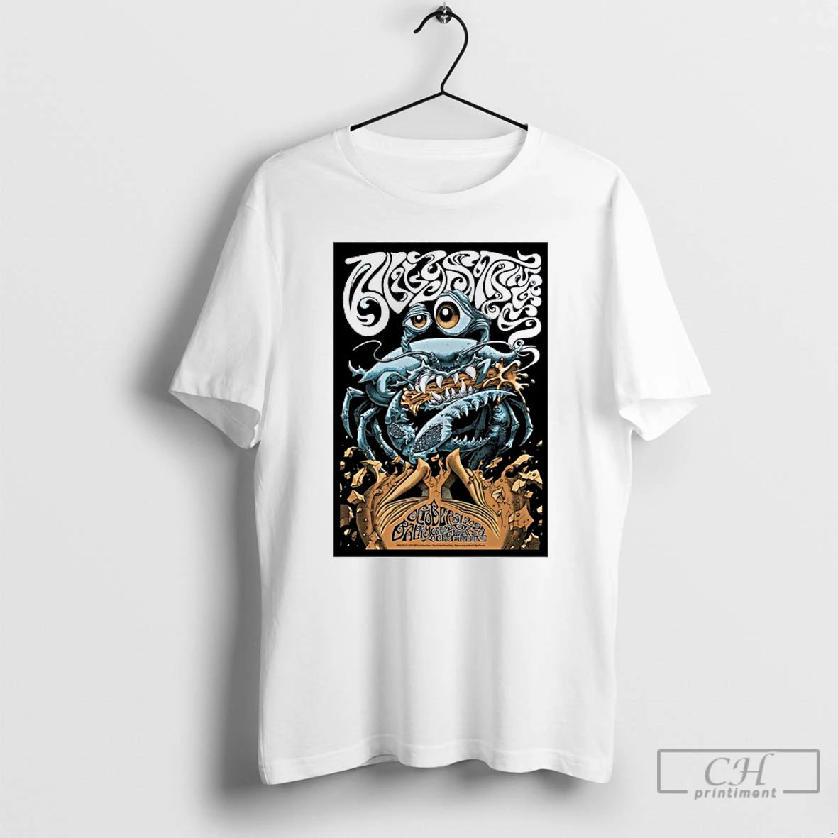 Classic Crab Monster Billy Strings October 31 2025 Cfg Bank Arena T Shirts Hoodie, Sweatshirt | InkNestWear.com
