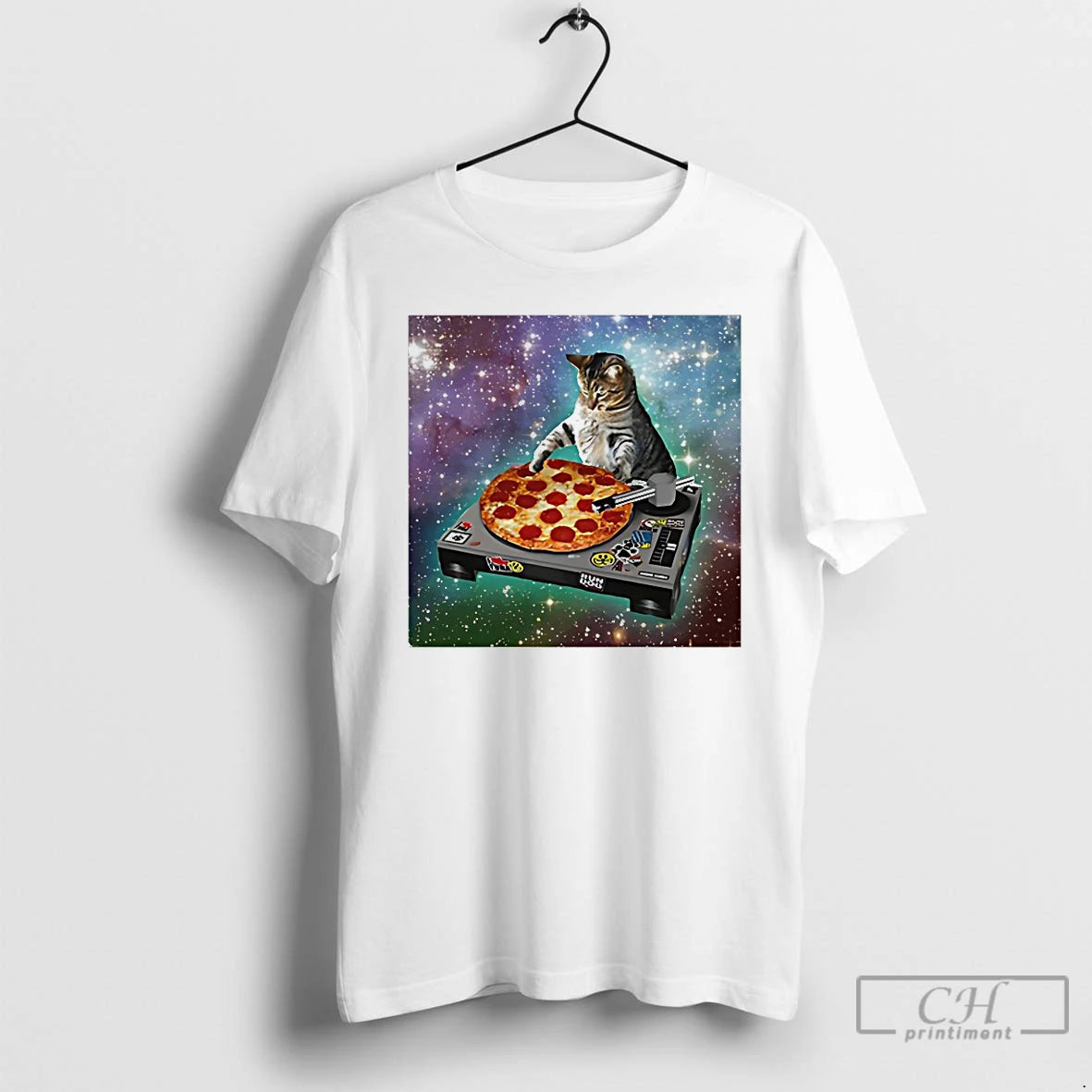 Classic Dj Cat Pizza Meme T-Shirts, Hoodie, Sweatshirt | InkNestWear.com