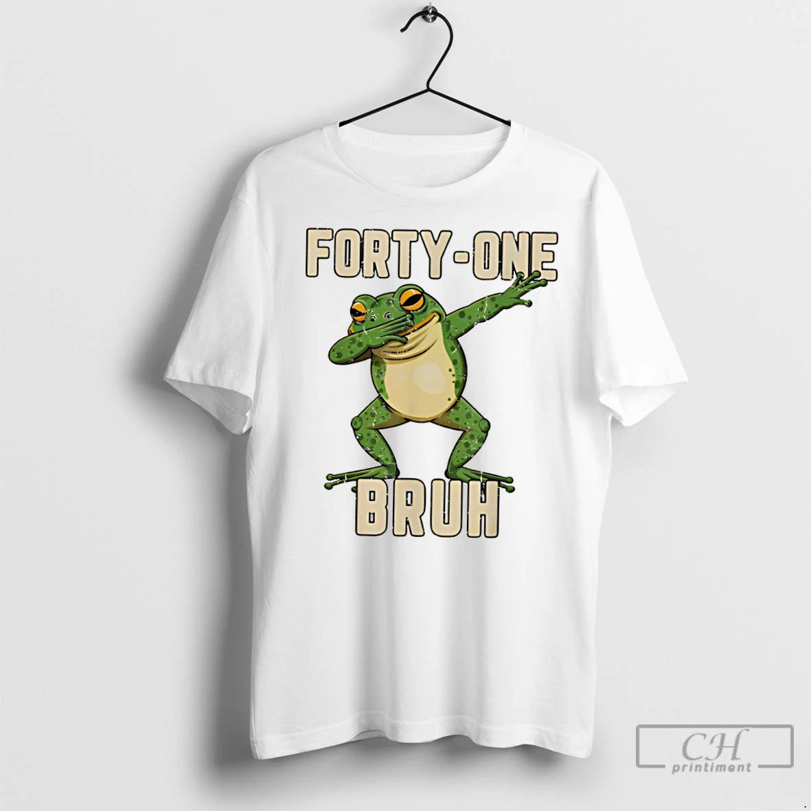 Classic Dabbing Frog Forty One Bruh T-Shirts, Hoodie, Sweatshirt | InkNestWear.com