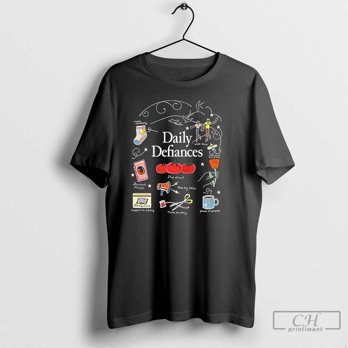 Classic Daily Defiances T-Shirts, Hoodie, Sweatshirt | InkNestWear.com