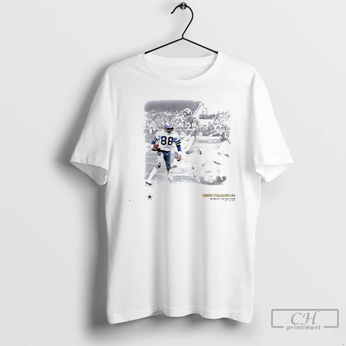 Classic Dallas Cowboys Drew Pearson Hail Mary Photo Christmas T Shirts Hoodie, Sweatshirt | InkNestWear.com