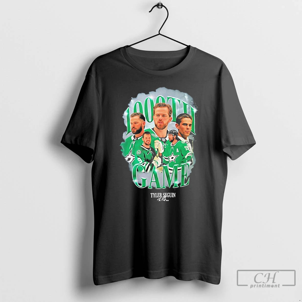 Classic Dallas Stars Tyler Seguins 1000th Game Signature T Shirts Hoodie, Sweatshirt | InkNestWear.com