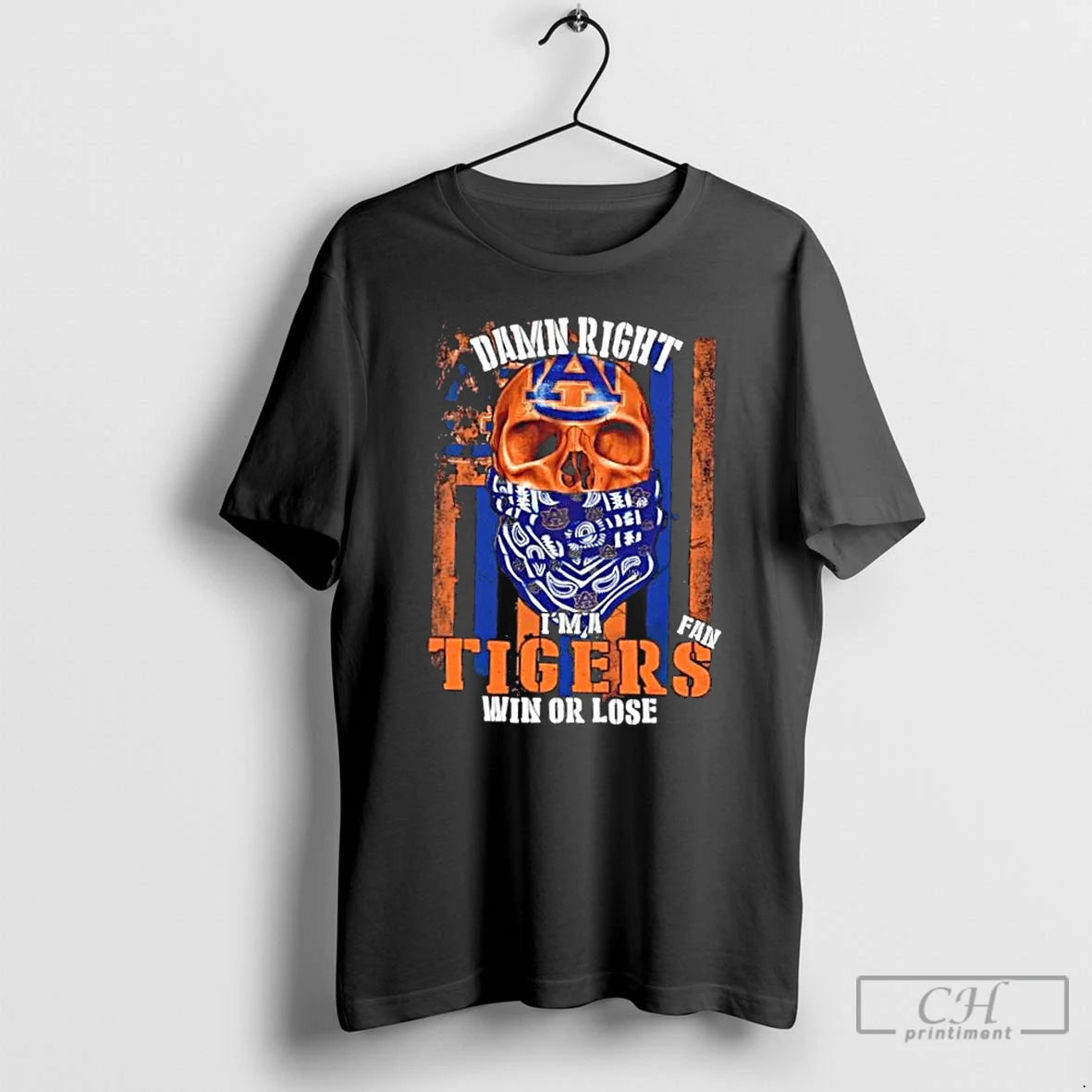 Classic Damn Right Im A Auburn Tigers Fan Win Or Lose Us Flag T Shirts Hoodie, Sweatshirt | InkNestWear.com