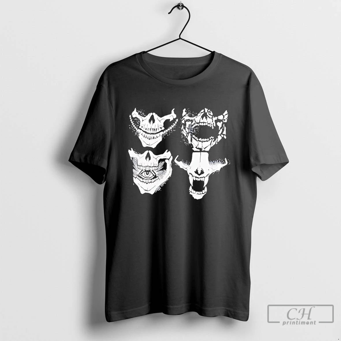 Classic Darkstate Logo With Skulls T Shirts Hoodie, Sweatshirt | InkNestWear.com