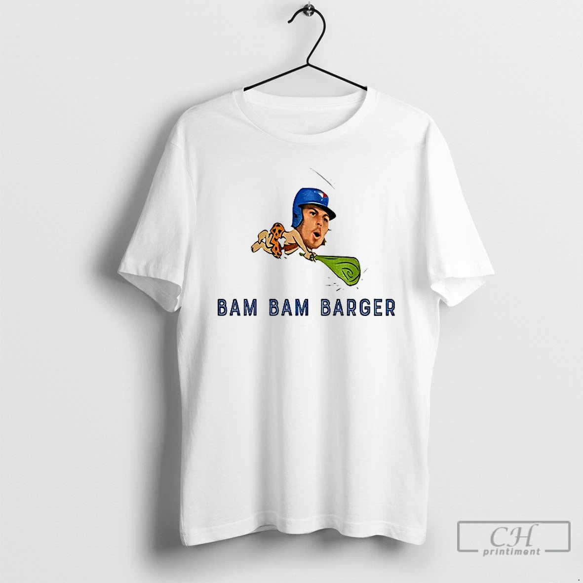 Classic Davis Schneider Wearing A Bam Bam Barger Mlb T Shirts Hoodie, Sweatshirt | InkNestWear.com