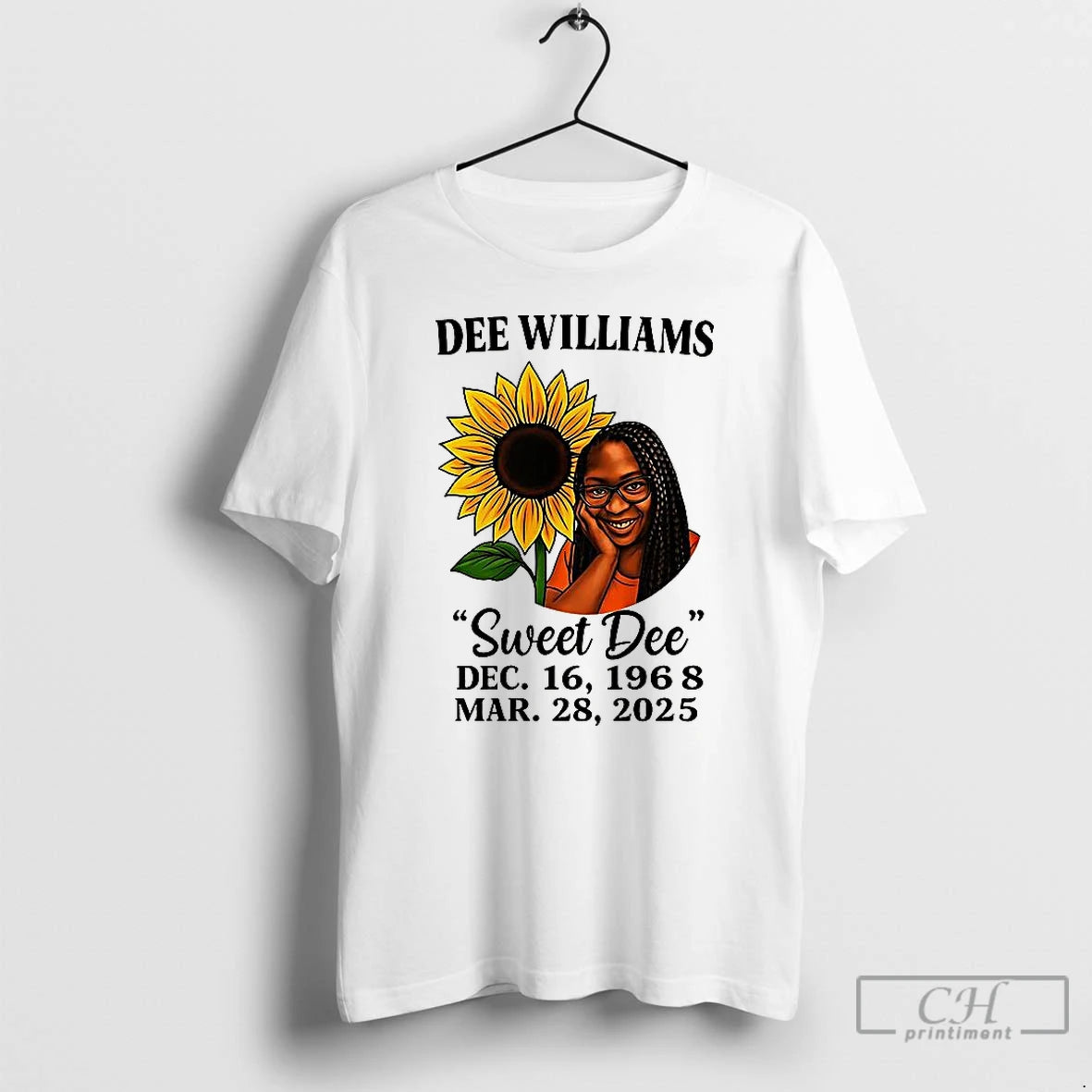 Classic Dee Williams Sweet Dee Sunflower T Shirts Hoodie, Sweatshirt | InkNestWear.com
