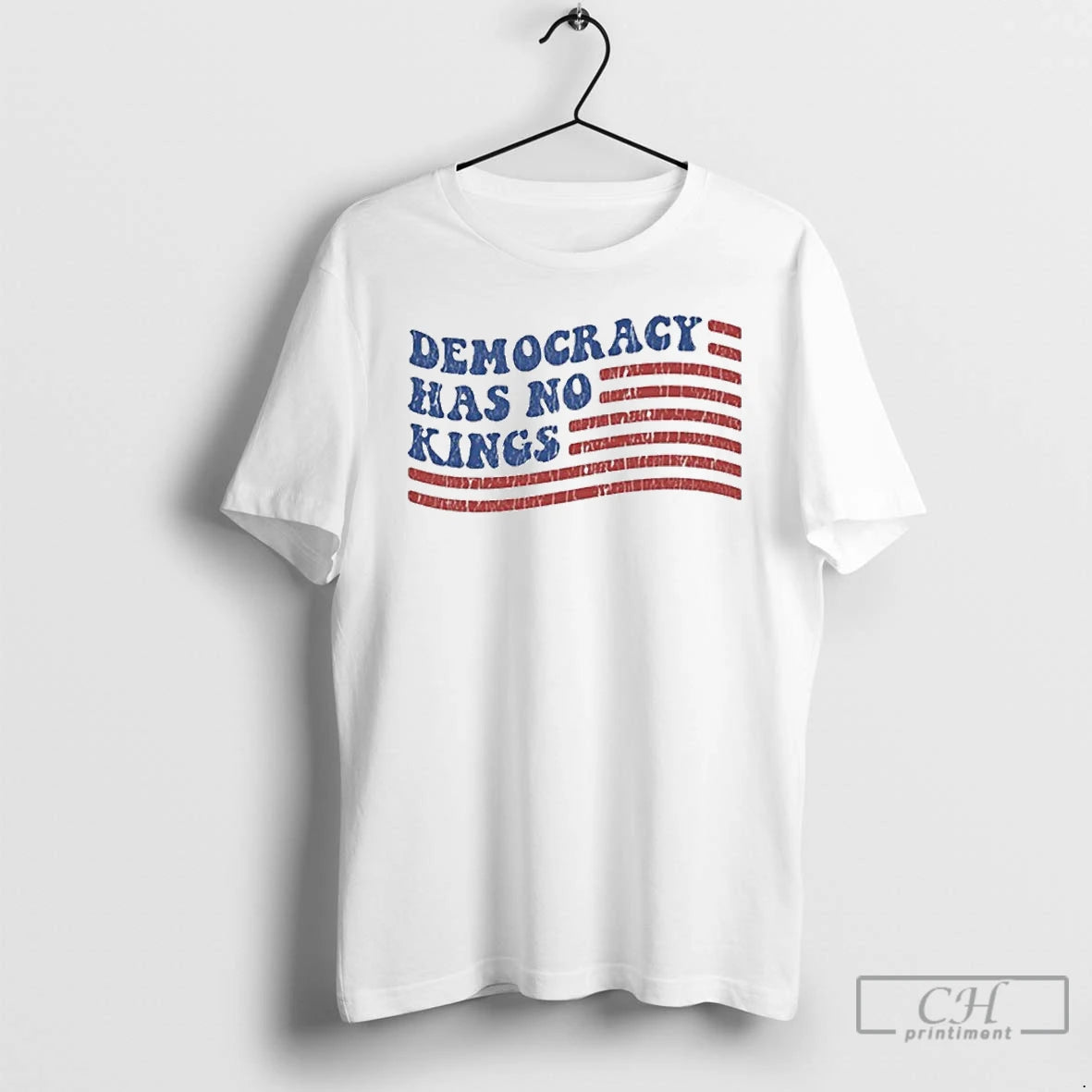 Classic Democracy Has No Kings T Shirts Hoodie, Sweatshirt | InkNestWear.com