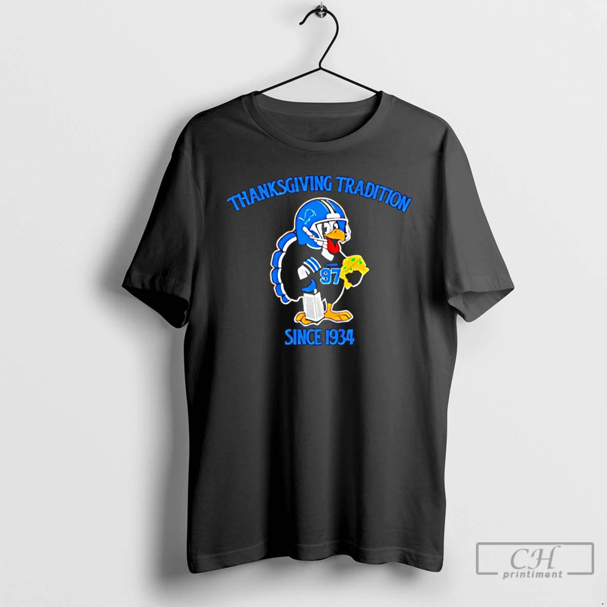 Classic Detroit Lions Thanksgiving Tradition Since 1934 T-Shirts, Hoodie, Sweatshirt | InkNestWear.com