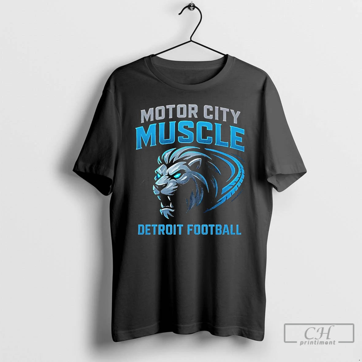 Classic Detroit Lions Motor City Muscle T Shirts Hoodie, Sweatshirt | InkNestWear.com