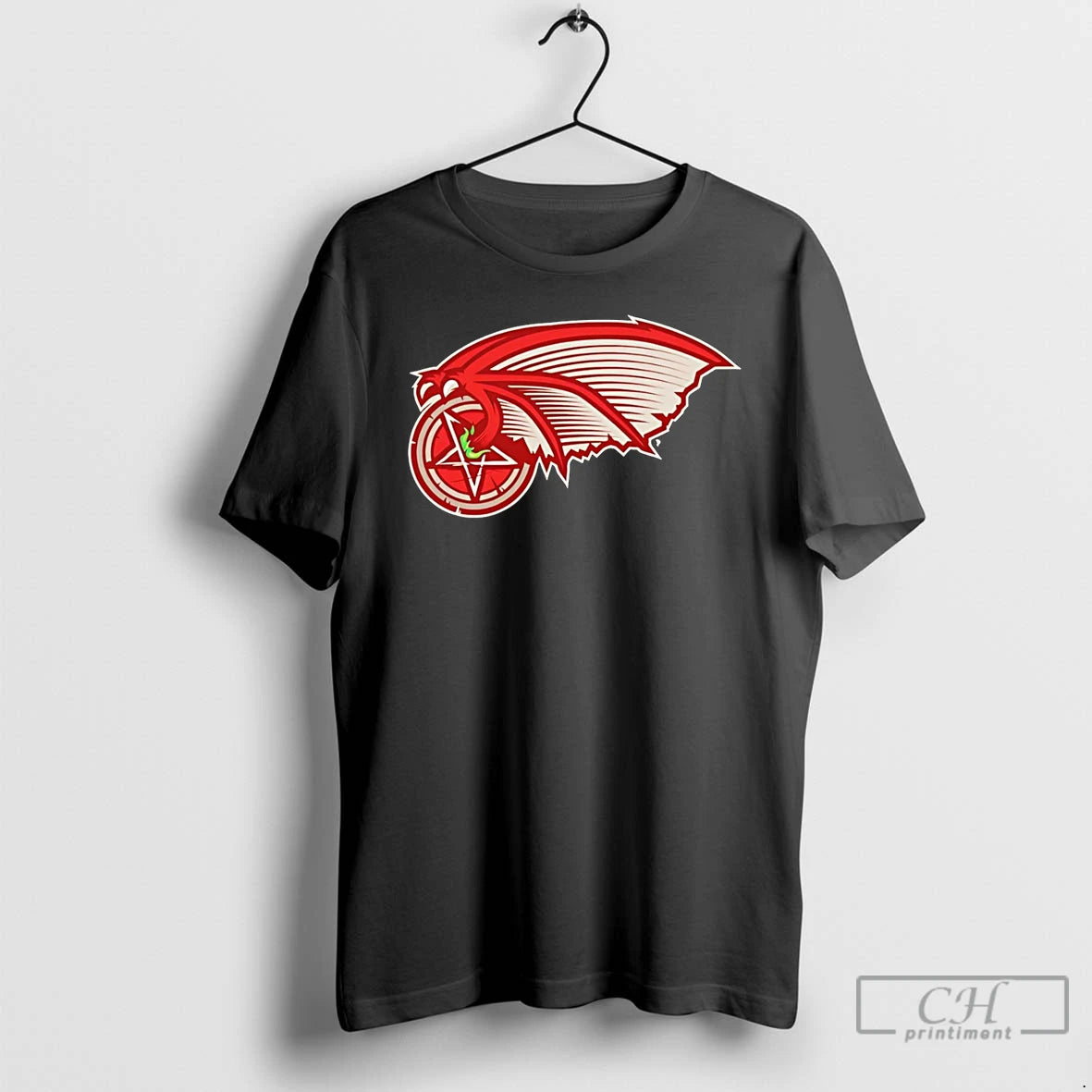 Classic Detroit Red Wings X Summoning Circle Halloween Logo T Shirts Hoodie, Sweatshirt | InkNestWear.com