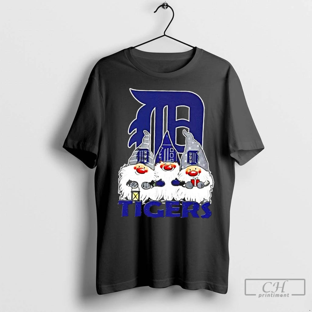 Classic Detroit Tigers X Gnomes Xmas Christmas T-Shirts, Hoodie, Sweatshirt | InkNestWear.com