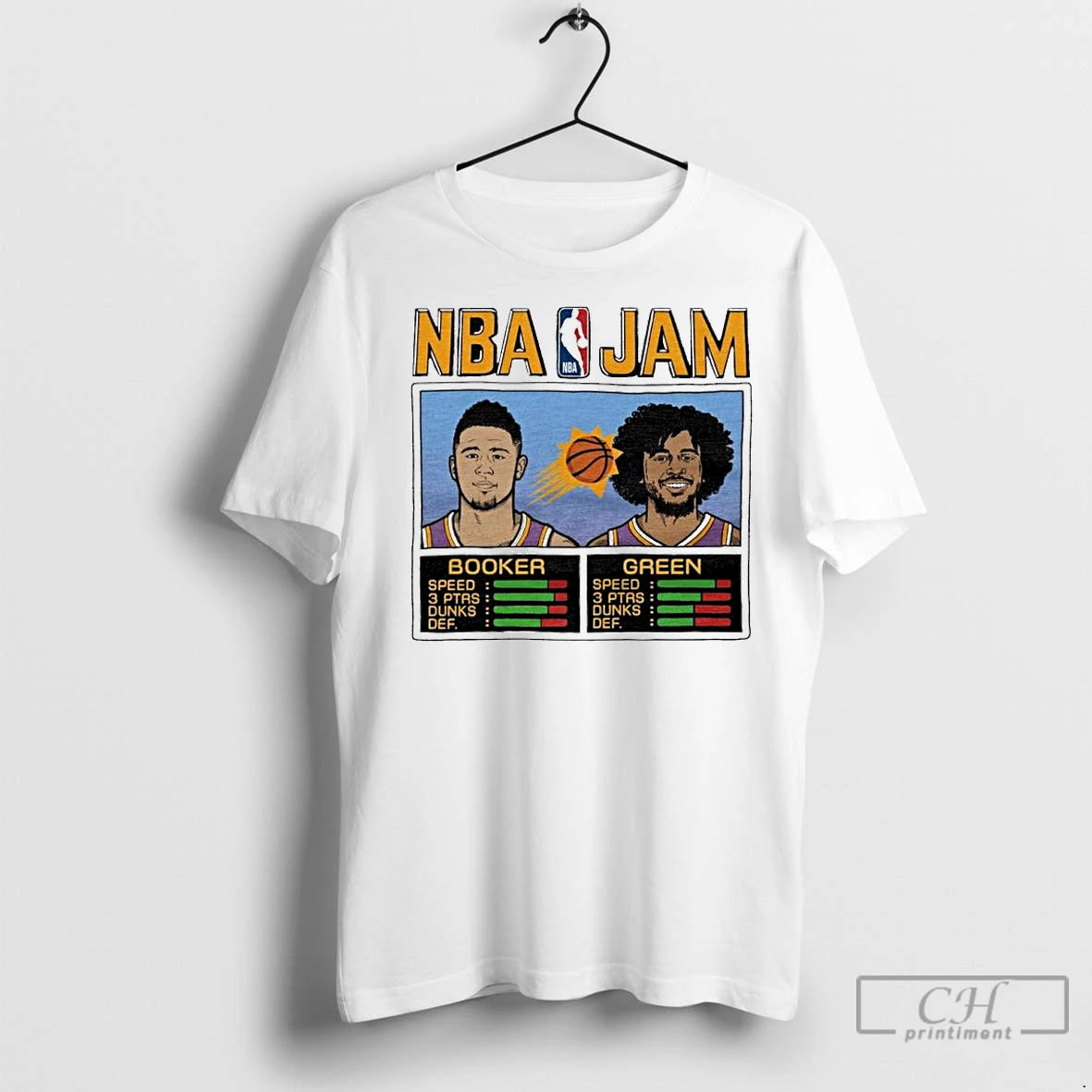 Classic Devin Booker And Draymond Green Phoenix Suns Nba Jam Ornaments T-Shirts, Hoodie, Sweatshirt | InkNestWear.com