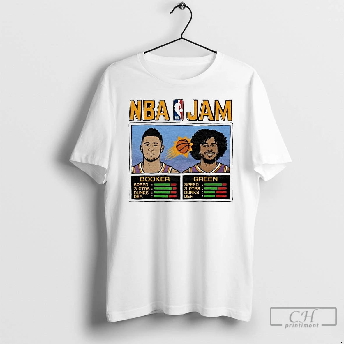 Classic Devin Booker And Draymond Green Phoenix Suns Nba Jam Ornaments T Shirts Hoodie, Sweatshirt | InkNestWear.com