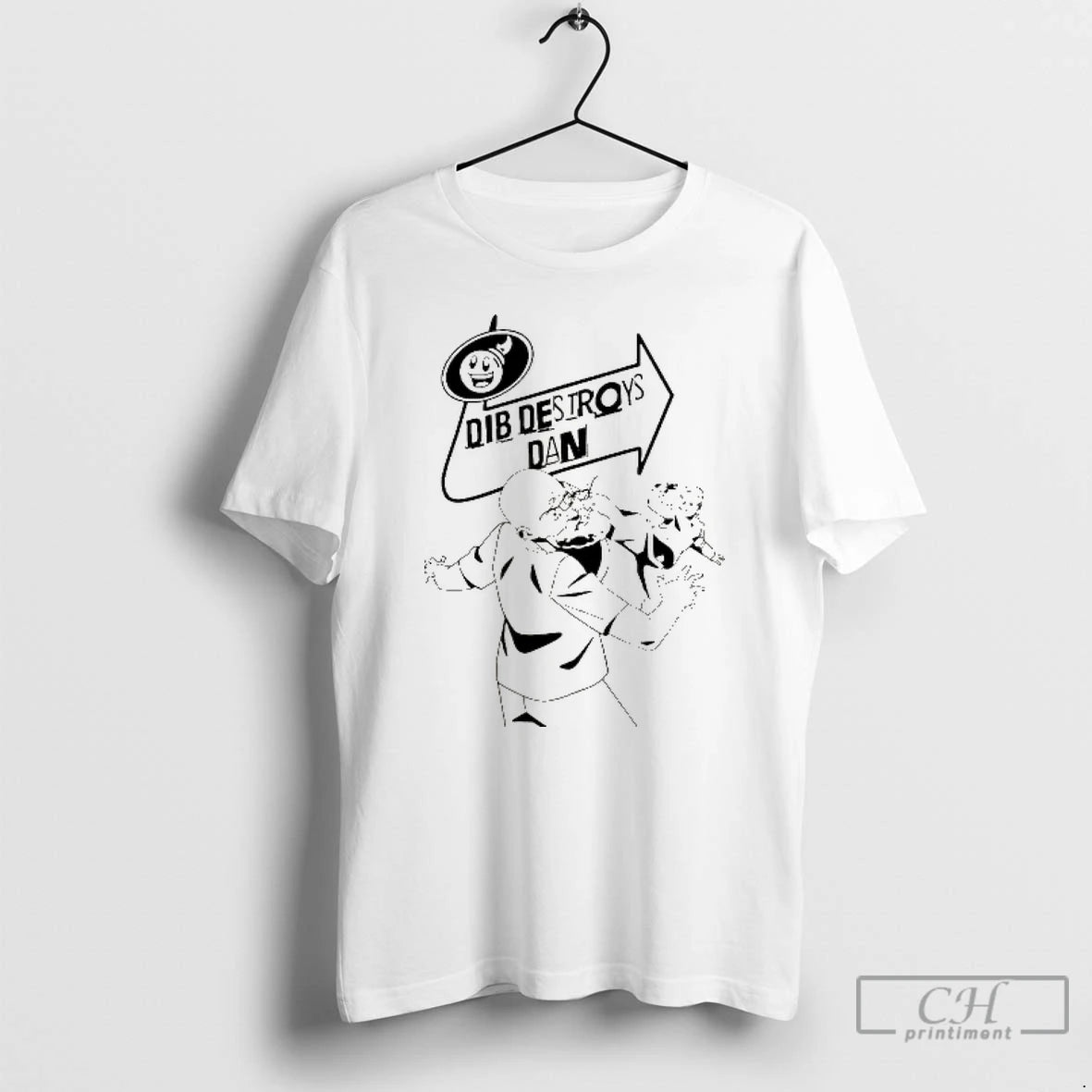 Classic Dib Destroys Dan T Shirts Hoodie, Sweatshirt | InkNestWear.com
