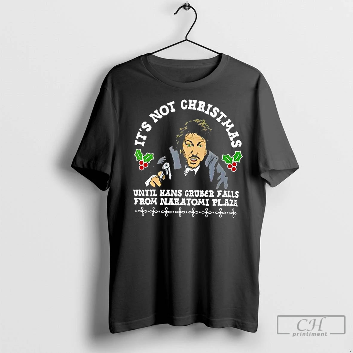 Classic Die Hard Christmas Hans Gruber Holiday T-Shirts, Hoodie, Sweatshirt | InkNestWear.com