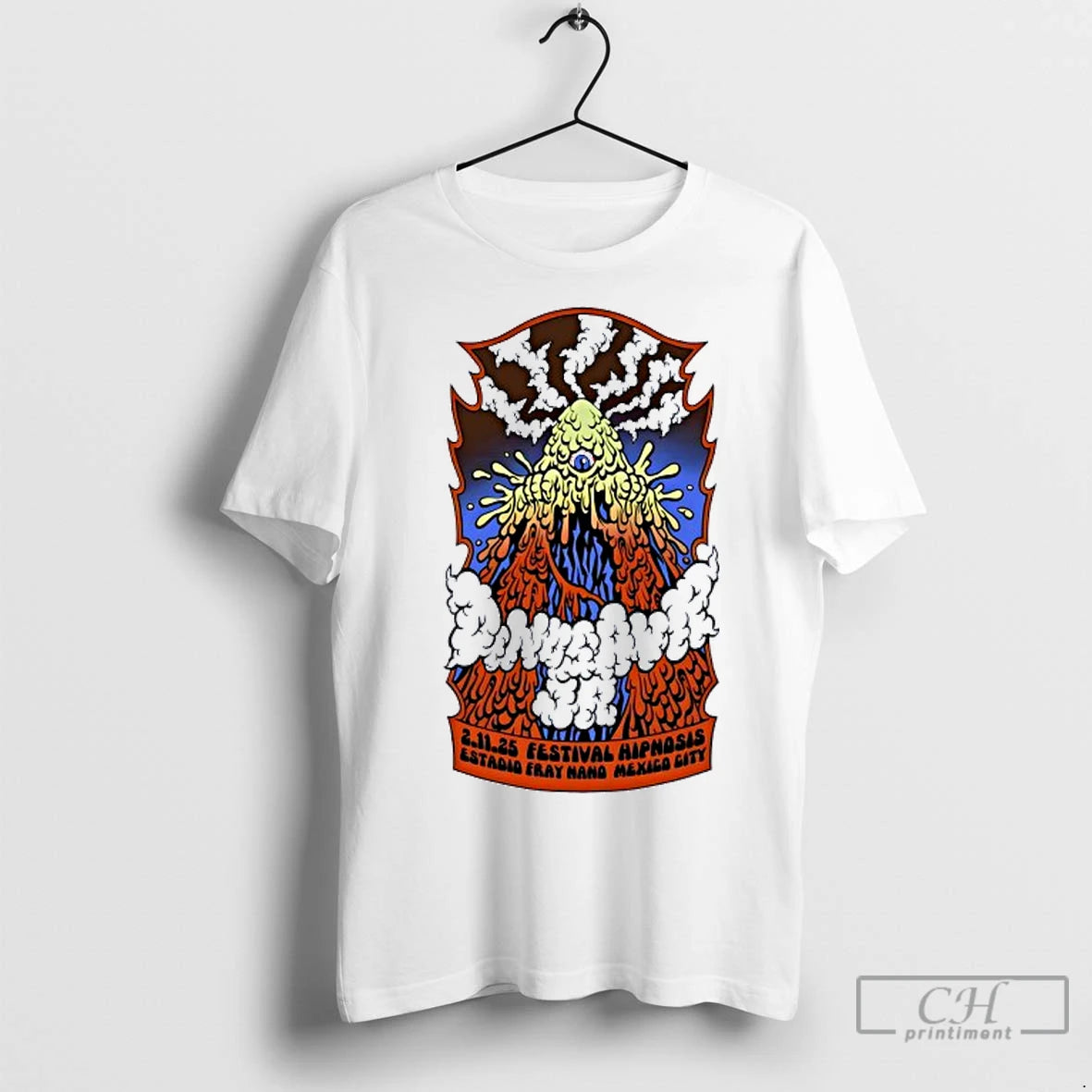 Classic Dinosaur Jr Hipnosis 2025 Mexico City On Nov 2 T-Shirts, Hoodie, Sweatshirt | InkNestWear.com