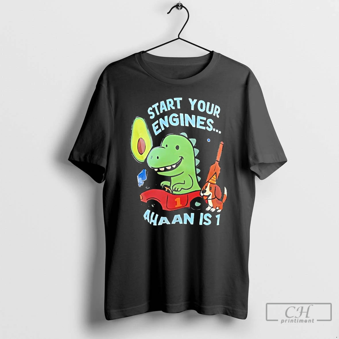Classic Dinosaur Start Your Engines Ahaan Is 1 T-Shirts, Hoodie, Sweatshirt | InkNestWear.com