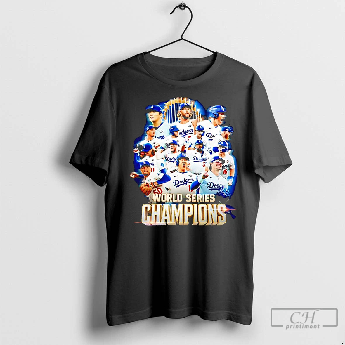 Classic Dodgers 2025 World Series Champions Trophy T-Shirts, Hoodie, Sweatshirt | InkNestWear.com