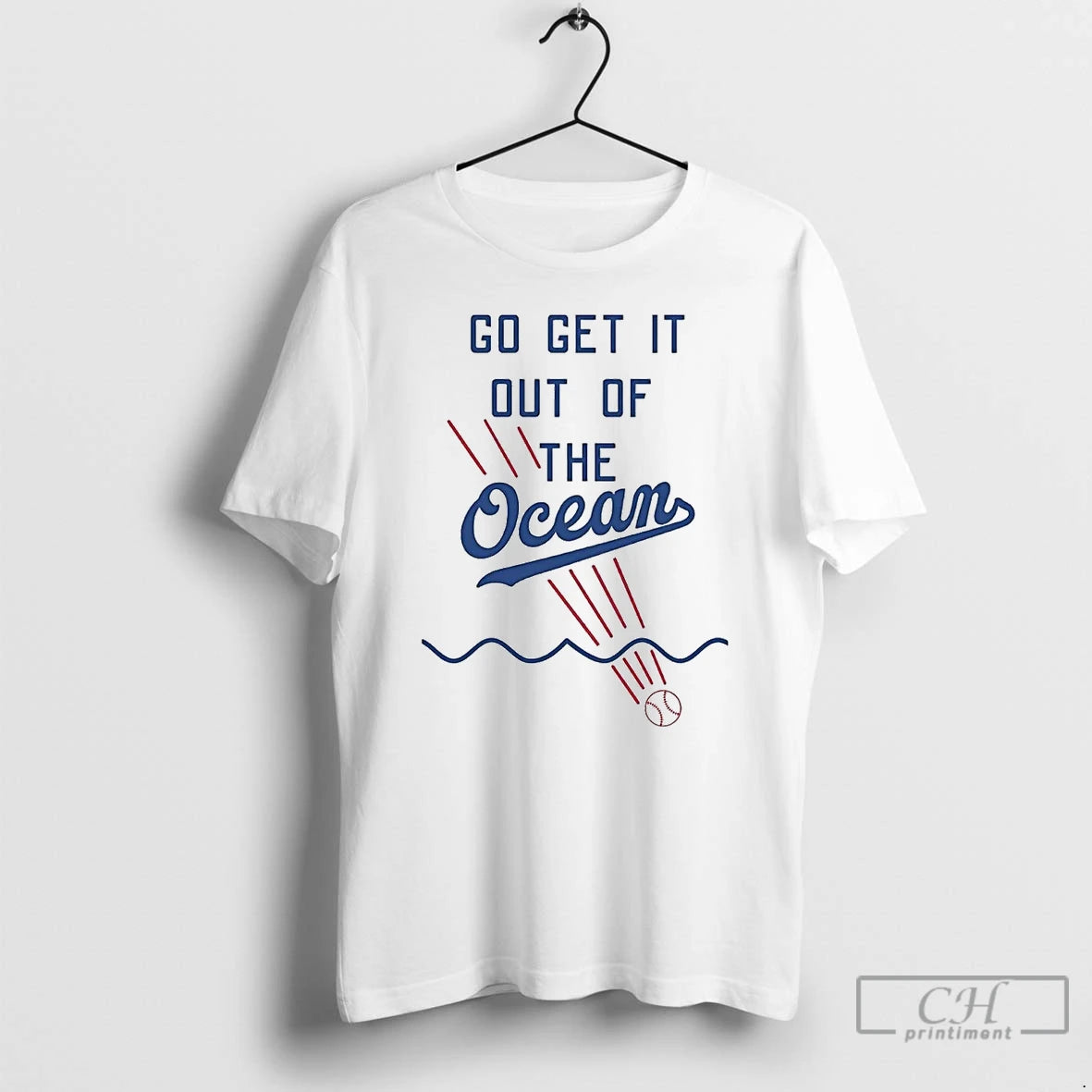Classic Dodgers Go Get It Out Of The Ocean T Shirts Hoodie, Sweatshirt | InkNestWear.com
