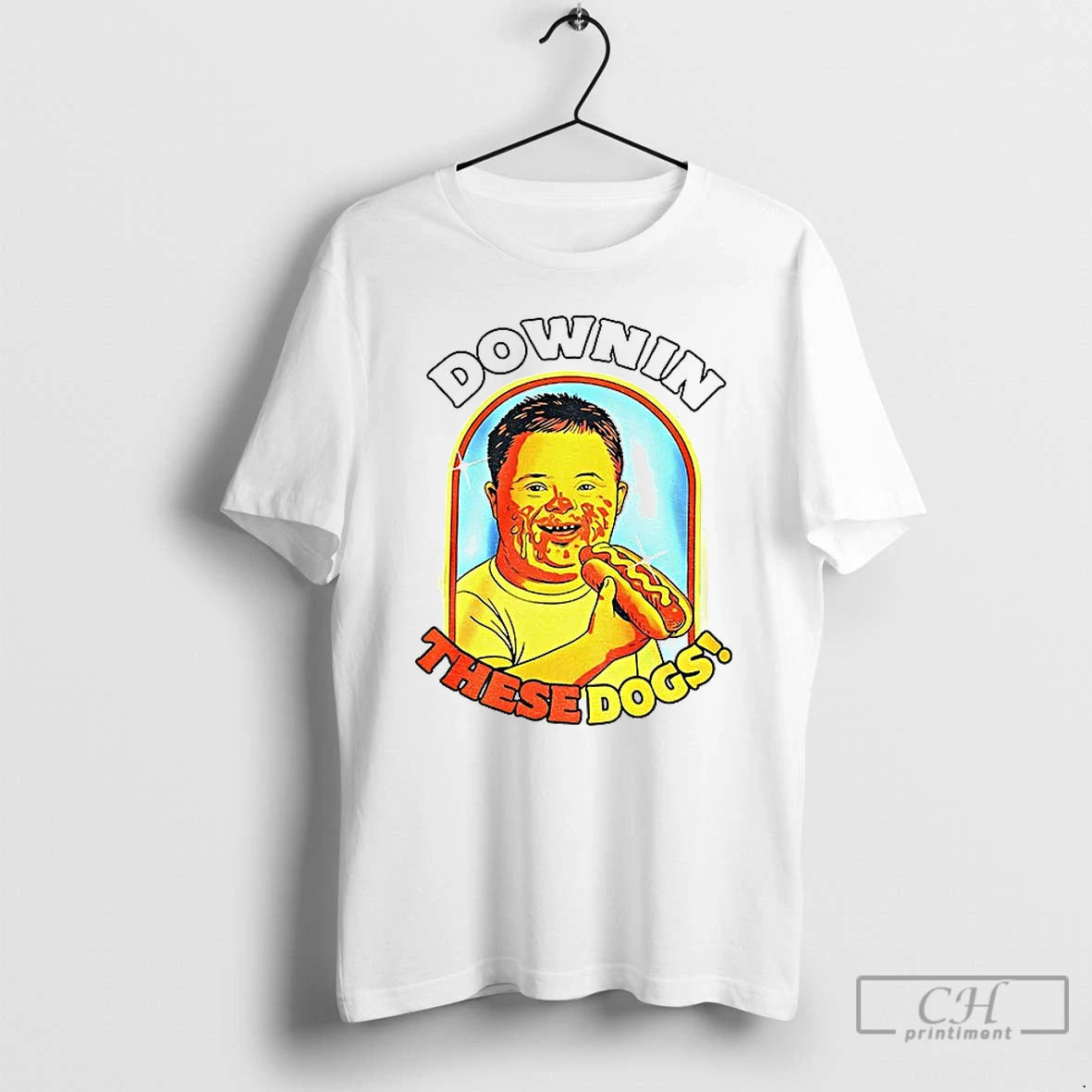 Classic Downin These Hot Dogs Down Syndrome T Shirts Hoodie, Sweatshirt | InkNestWear.com