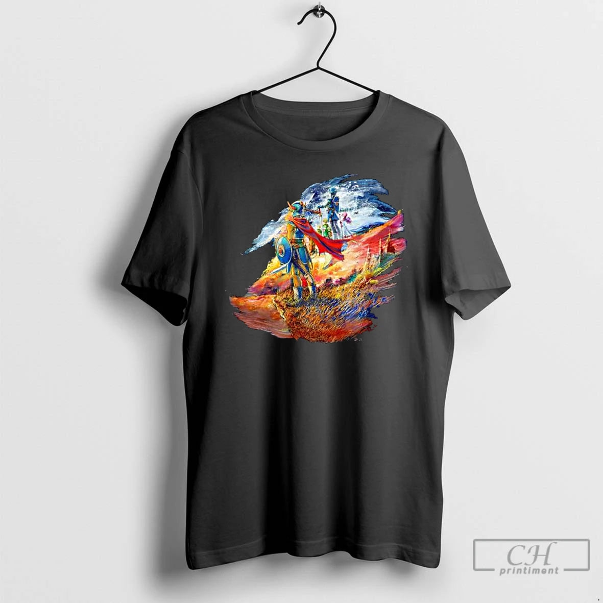Classic Dragon Quest I Ii Hd 2d Remake Art T Shirts Hoodie, Sweatshirt | InkNestWear.com