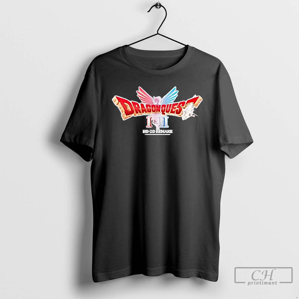 Classic Dragon Quest I Ii Hd 2d Remake Logo T Shirts Hoodie, Sweatshirt | InkNestWear.com