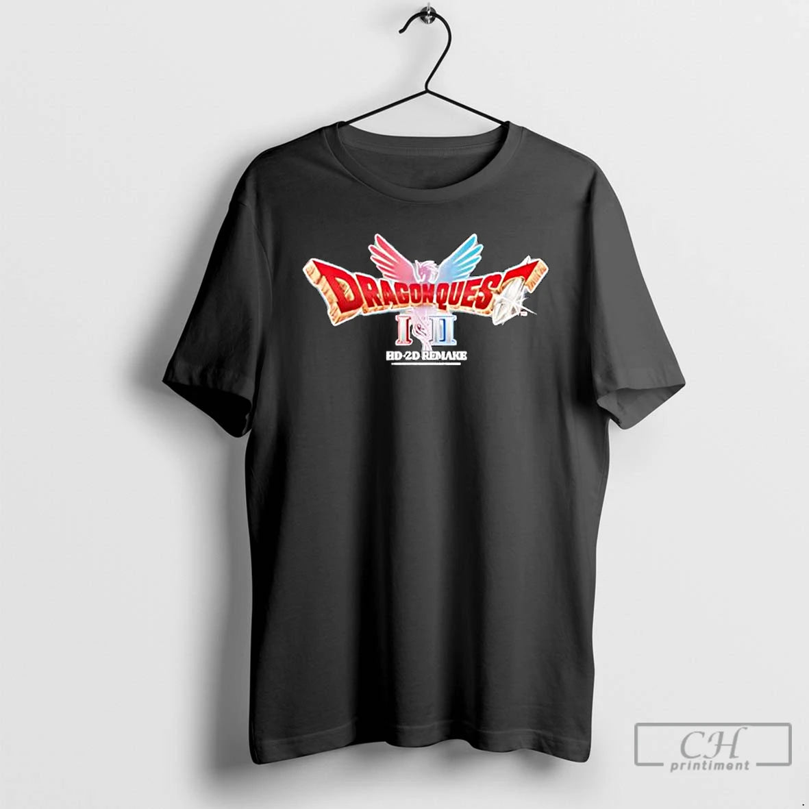 Classic Dragon Quest I Ii Hd 2d Remake Logo T Shirts Hoodie, Sweatshirt | InkNestWear.com