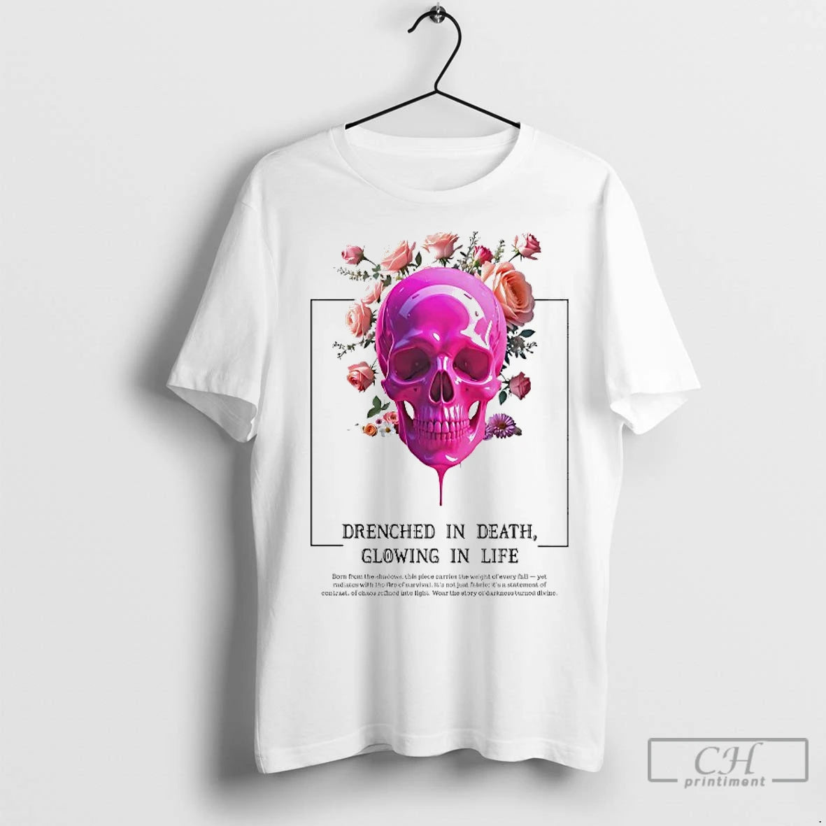 Classic Drenched In Death Glowing In Life T-Shirts, Hoodie, Sweatshirt | InkNestWear.com