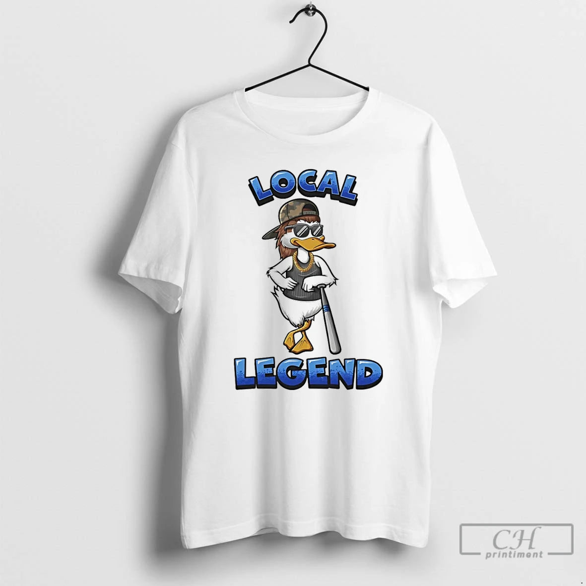 Classic Duck Baseball Local Legend Mascot T Shirts Hoodie, Sweatshirt | InkNestWear.com