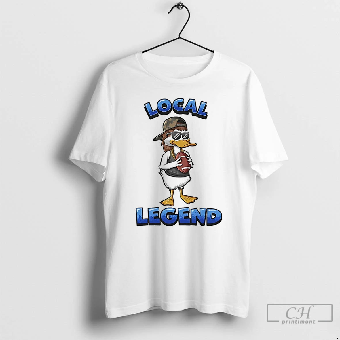 Classic Duck Football Local Legend Mascot T Shirts Hoodie, Sweatshirt | InkNestWear.com