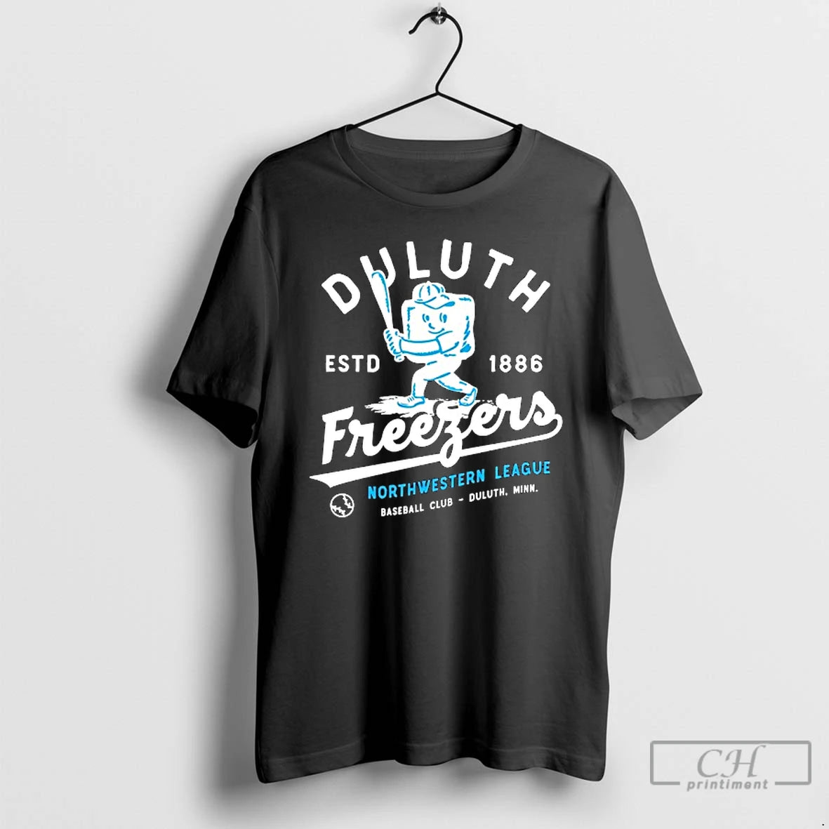 Classic Duluth Freezers Minnesota Defunct Baseball Teams T Shirts Hoodie, Sweatshirt | InkNestWear.com