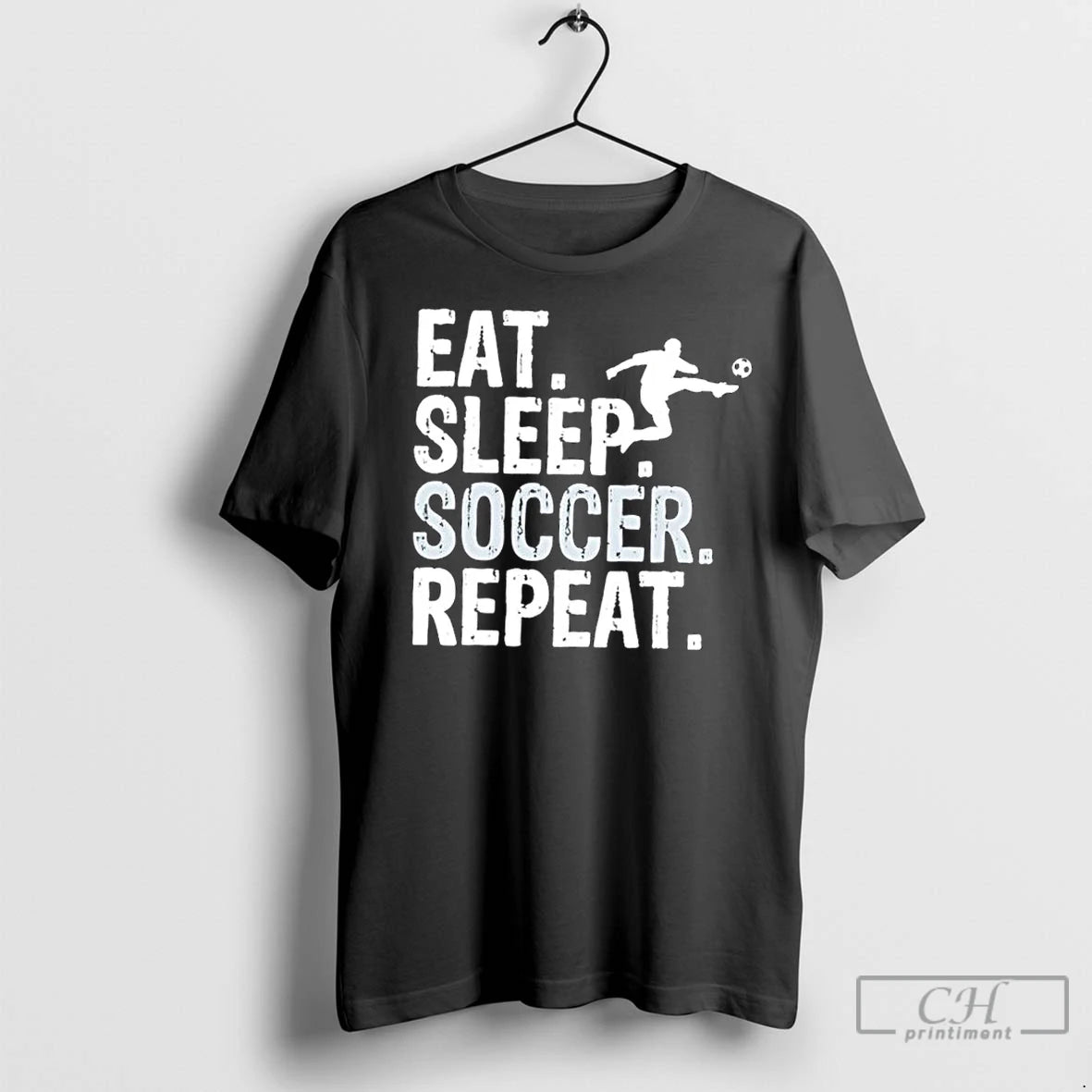 Classic Eat Sleep Soccer Repeat Soccer Graphic T-Shirts, Hoodie, Sweatshirt | InkNestWear.com