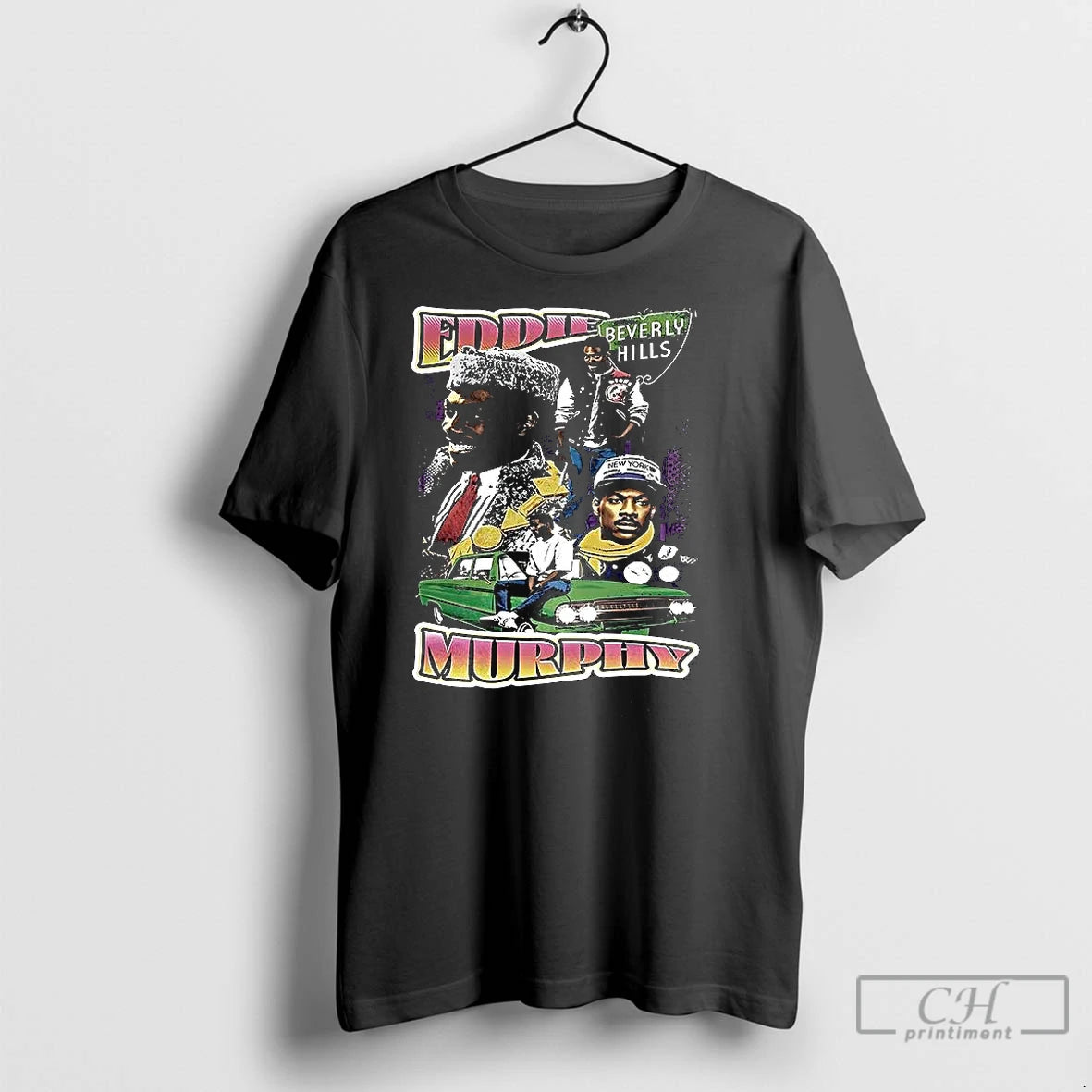 Classic Eddie Murphy Comedian Beverly Hills Cop Collage Retro T-Shirts, Hoodie, Sweatshirt | InkNestWear.com