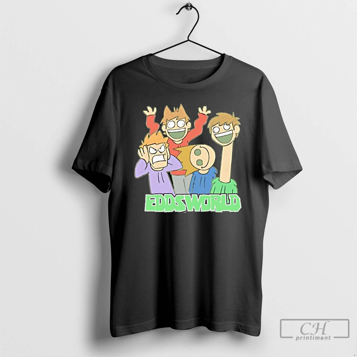 Classic Eddsworld Just A Bit Crazy Graphic T Shirts Hoodie, Sweatshirt | InkNestWear.com