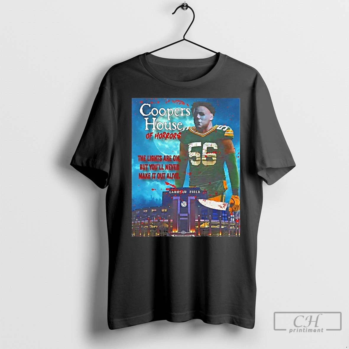 Classic Edgerrin Coopers House Of Horrors Green Bay Packers T-Shirts, Hoodie, Sweatshirt | InkNestWear.com