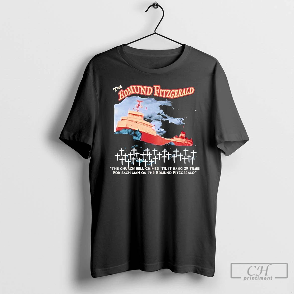Classic Edmund Fitzgerald Commemorative T-Shirts, Hoodie, Sweatshirt | InkNestWear.com