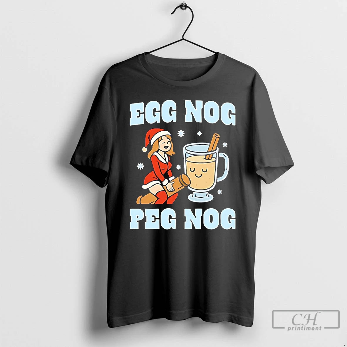 Classic Egg Nog Peg Nog Christmas T-Shirts, Hoodie, Sweatshirt | InkNestWear.com