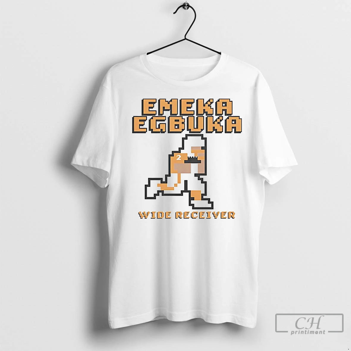 Classic Emeka Egbuka Wide Receiver Pixel Buccaneers
